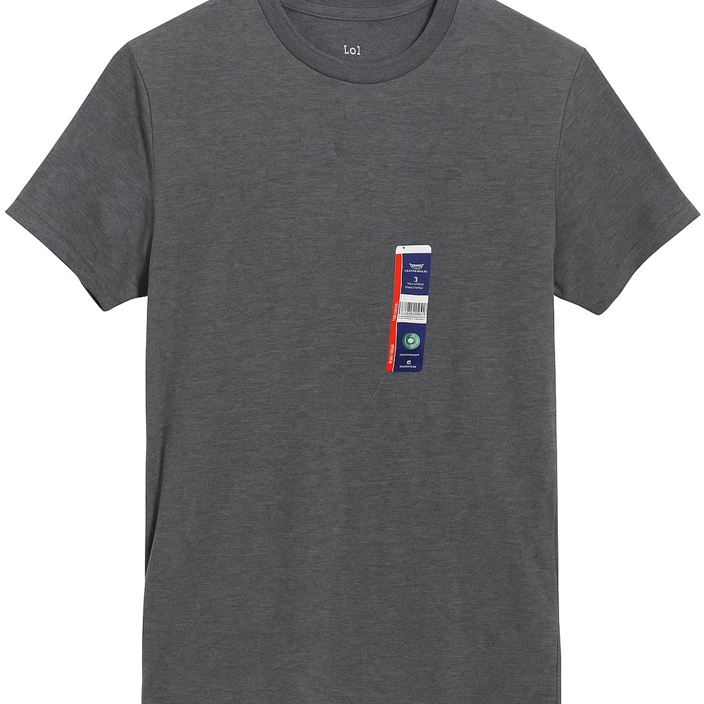 NWT- George Charcoal Short Sleeve Tee